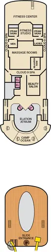 Carnival Elation Deck 12 - Sports