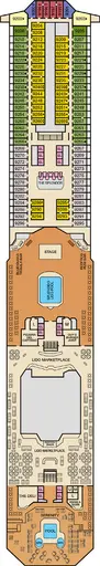 Carnival Splendor Deck 9 - Lido