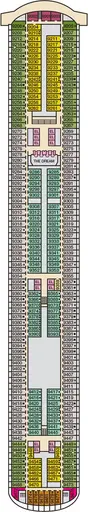 Carnival Dream Deck 9 - Vista