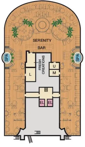 Carnival Horizon Deck 15 - Serenity