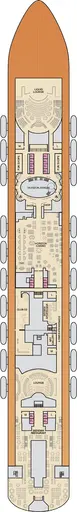 Carnival Horizon Deck 4 - Mezzanine