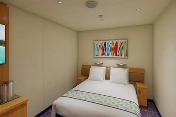 Cozy cruise cabin interior