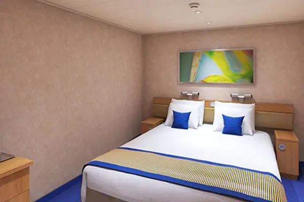 Cozy cruise cabin interior