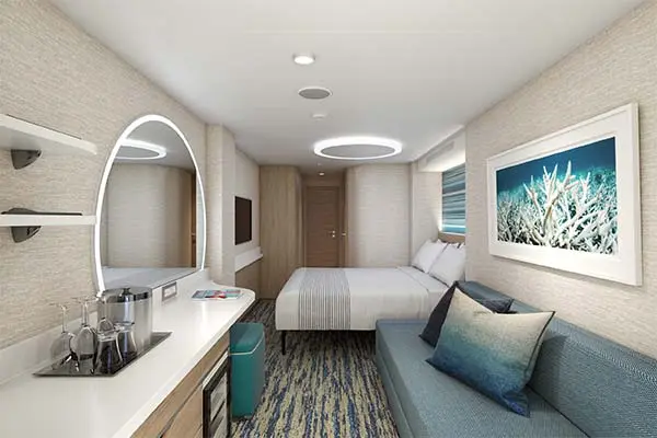 Private cruise balcony deck