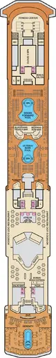 Carnival Miracle Deck 9 - Lido