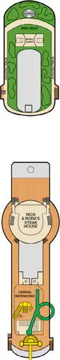 Carnival Miracle Deck 11 - Sports