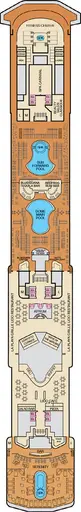 Carnival Spirit Deck 9 - Lido