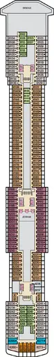 Carnival Spirit Deck 8 - Panorama