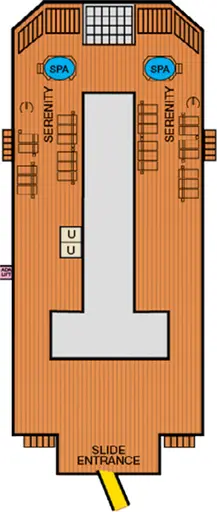 Carnival Liberty Deck 14 - Sky