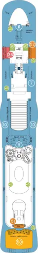 Costa Toscana Deck 18