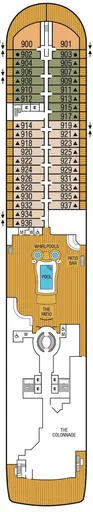 Seabourn Encore Deck 9