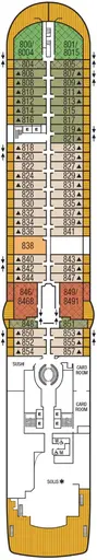 Seabourn Ovation Deck 8