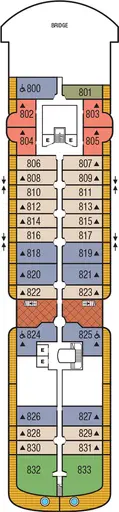 Seabourn Pursuit Deck 8