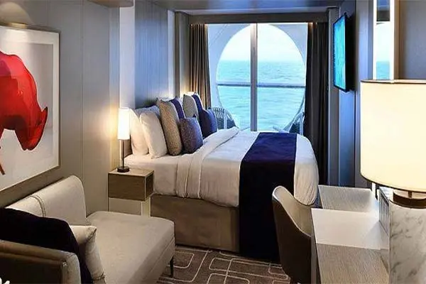 Private cruise balcony deck