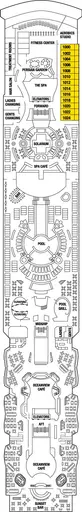 Celebrity Millennium Deck 10