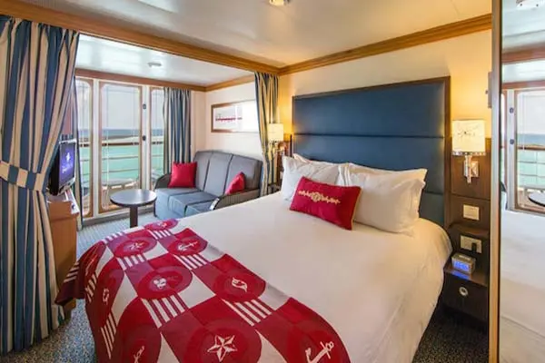 Private cruise balcony deck
