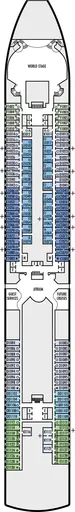 Eurodam Deck 1 - Main Deck