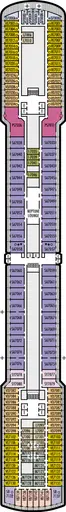 Eurodam Deck 7 - Rotterdam Deck