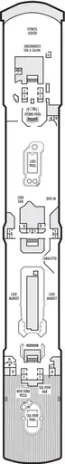 Nieuw Amsterdam Deck 9 - Lido Deck