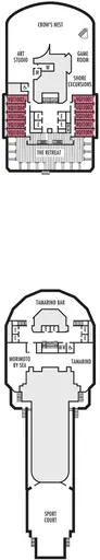 Nieuw Amsterdam Deck 11 - Observation Deck