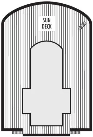 Nieuw Amsterdam Deck 12 - Sun Deck