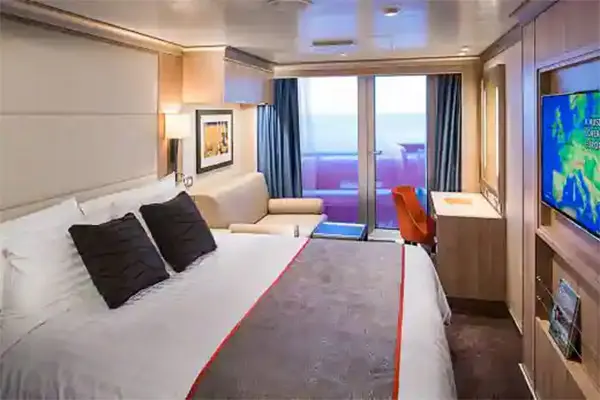 Private cruise balcony deck