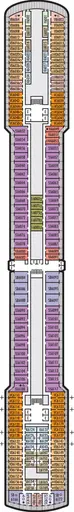 Westerdam Deck 6 - Up Veranda Deck