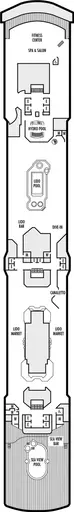 Westerdam Deck 9 - Lido Deck