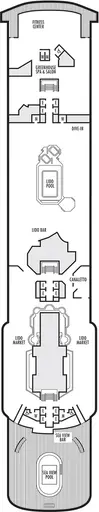 Zaandam Deck 8 - Lido deck