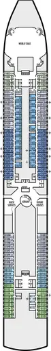 Zuiderdam Deck 1 - Main Deck
