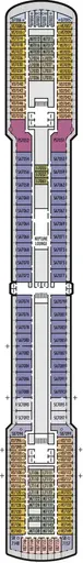 Zuiderdam Deck 7 - Rotterdam Deck