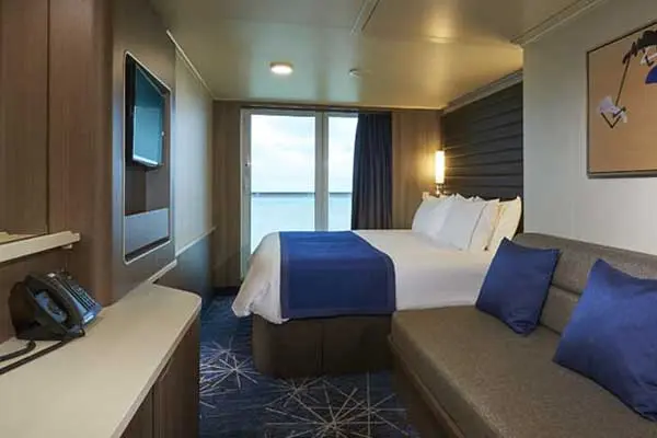 Private cruise balcony deck