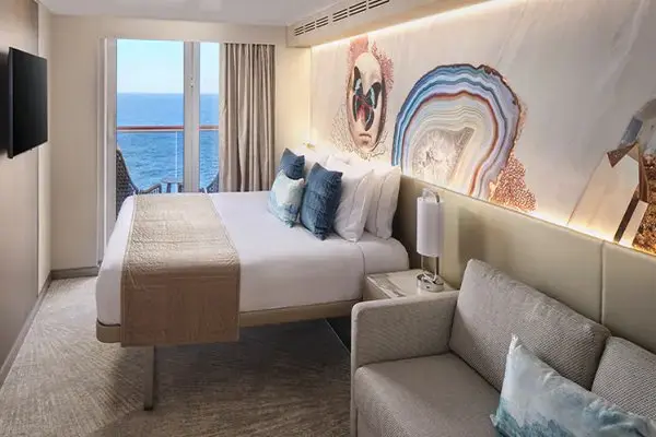 Private cruise balcony deck
