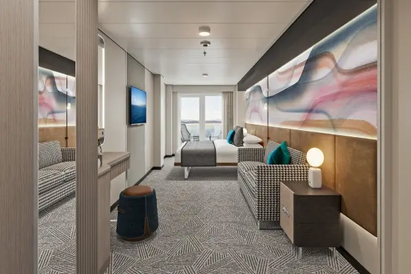 Private cruise balcony deck