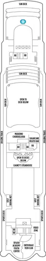 Norwegian Dawn Deck 13