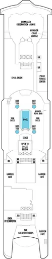 Norwegian Spirit Deck 12
