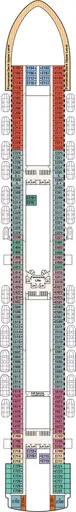 Crown Princess Deck 8 - Emerald Deck