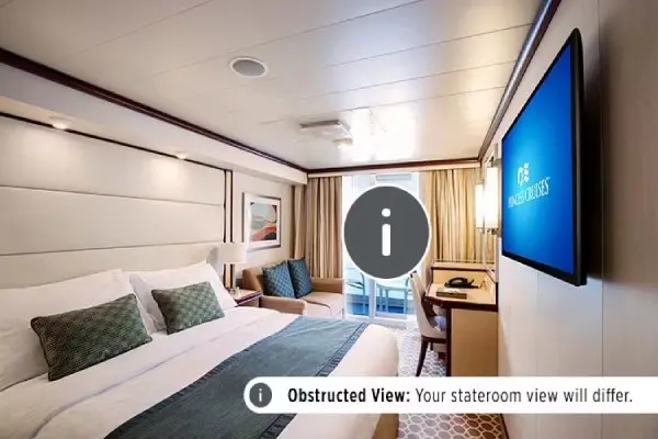 Private cruise balcony deck