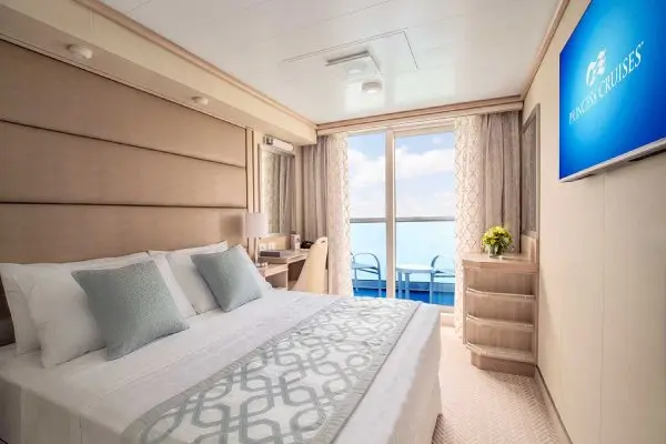 Private cruise balcony deck