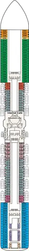 Coral Princess Deck 8 - Emerald Deck