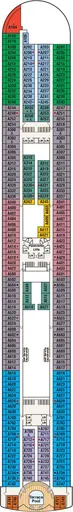 Diamond Princess Deck 12 - Aloha Deck
