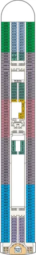 Grand Princess Deck 12 - Aloha Deck