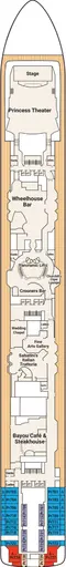 Island Princess Deck 7 - Promenade Deck