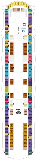 Allure of the Seas Deck 14