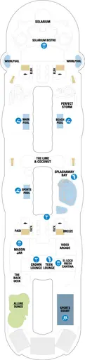 Allure of the Seas Deck 15