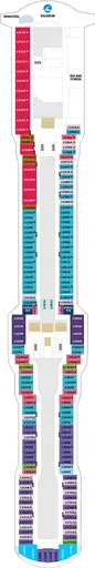Spectrum of the Seas Deck 13