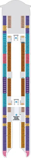 Utopia of the Seas Deck 12