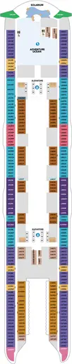 Utopia of the Seas Deck 14