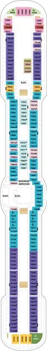 Radiance of the Seas Deck 7