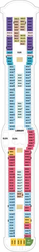 Radiance of the Seas Deck 9